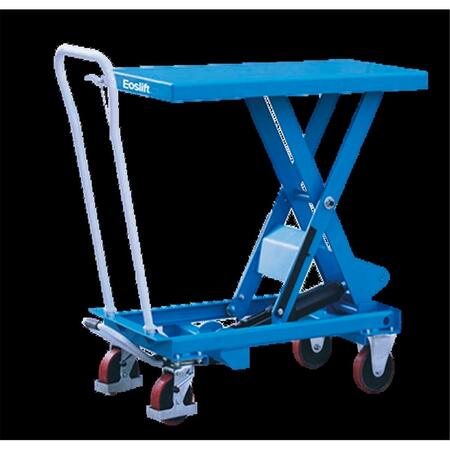 ZINT NUTRITION Scissor Lift Table Cart, 11 X 18 X 28 In. TA15